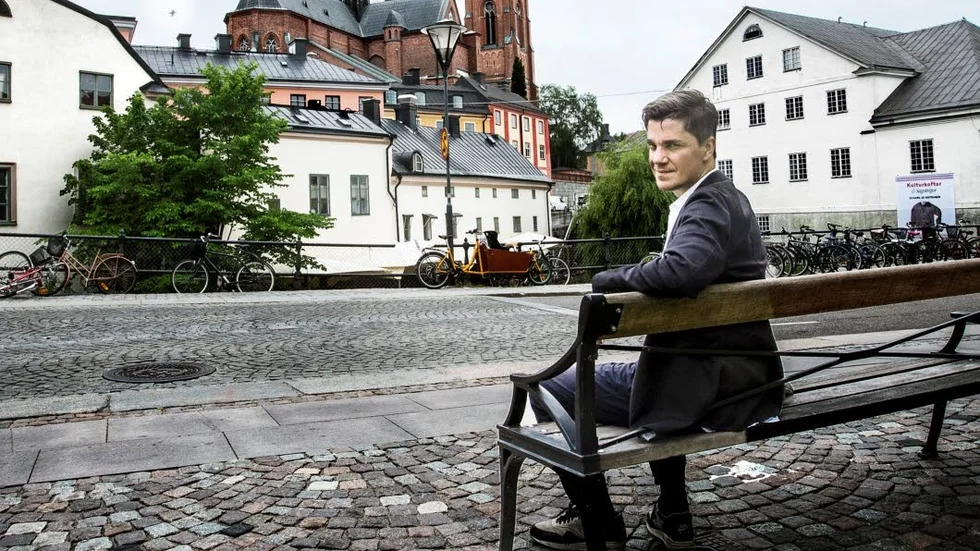 Martin Kragh har skrivit boken "Det fallna imperiet" som släpptes ungefär samtidigt som kriget i Ukraina bröt ut. "Han har en slags analys som folk snappat upp", säger Mattias Eklöf.