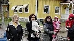 Rosa Öst, Katja Eklund, Susanne Fridh och Wille Wendelin Muller	vid Ekolsunds förskola.