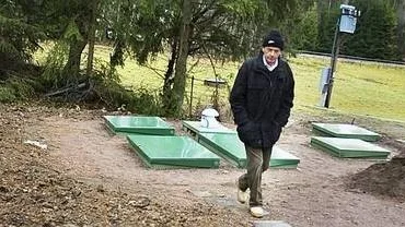 Jarl Nordström har varit och tittat till det nya reningsverket