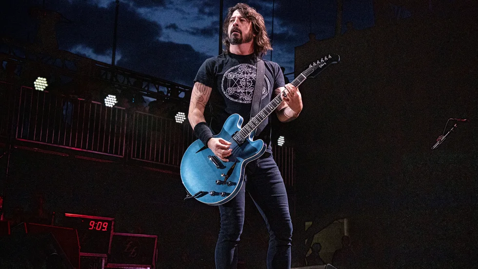 Dave Grohl är sångare i Foo Fighters. Arkivbild.