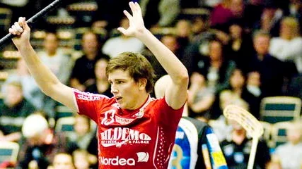 Mattias Samuelsson hade all anledning att jubla mot Warberg.