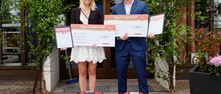 Fick byggstipendium på studenten
