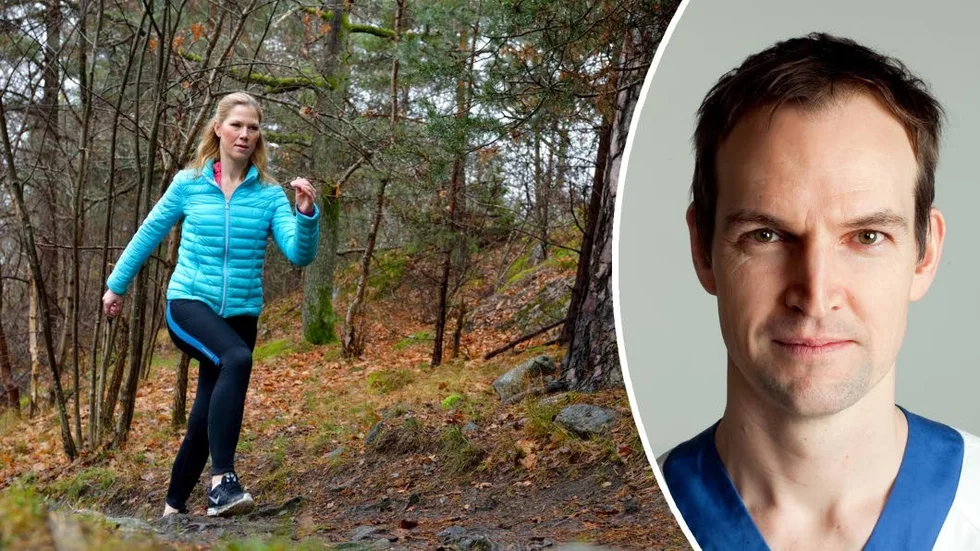 Johan Sundström är professor vid Uppsala universitet. I princip finns ingen övre gräns för när fysisk aktivitet går över till att bli en risk för hälsan, säger han.