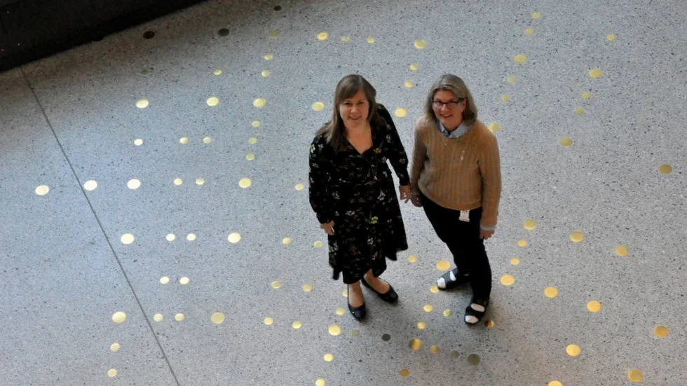 SLU med kommuniaktionsdirektören Sara Arons och tillförordnade rektorn Karin Holmgren siktar högt och vill dubbla antalet studenter på tio år.