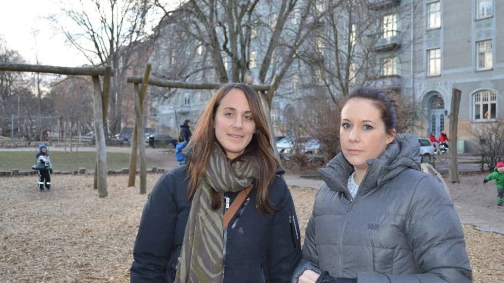 Lisa Nnamaka och Cecilia Buckley