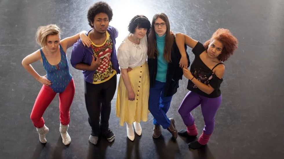 Bolandgymnasiets uppsättning av "Fame" har premiär i dag.
