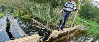 Sabotage mot damm