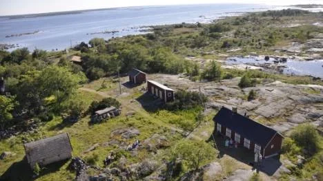 Utsikt från Björns fyr, 25 meter ovan mark.