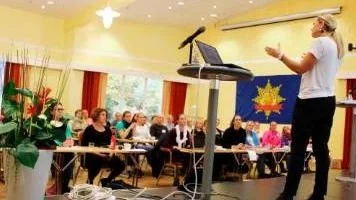 Nätverksträff för kvinnor i räddningstjänsten.
