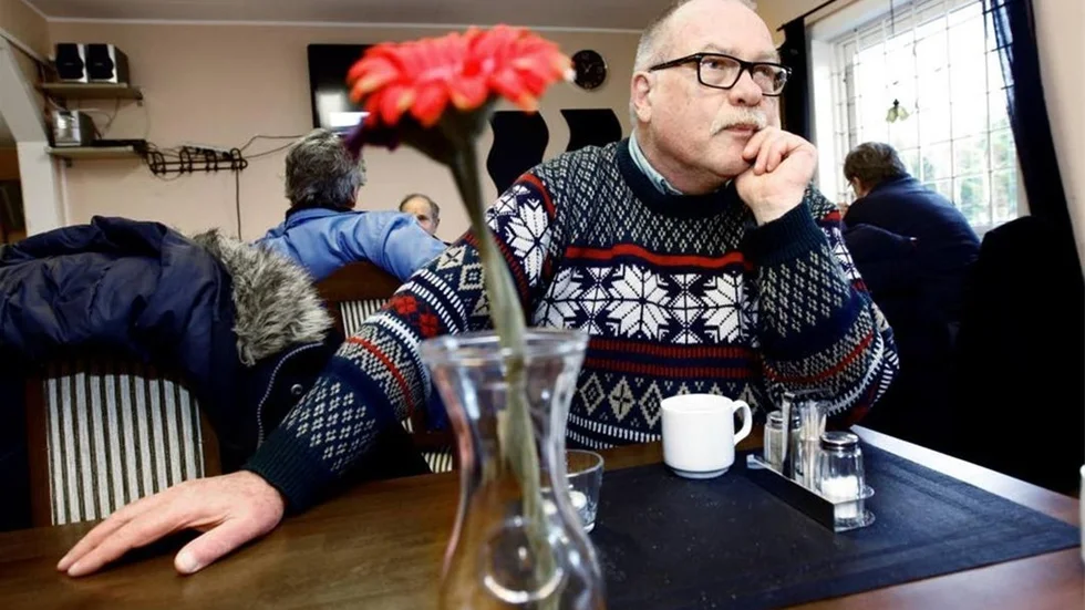 Björn Fredriksson sitter i styrelsen för SD:s lokalförening i Heby.