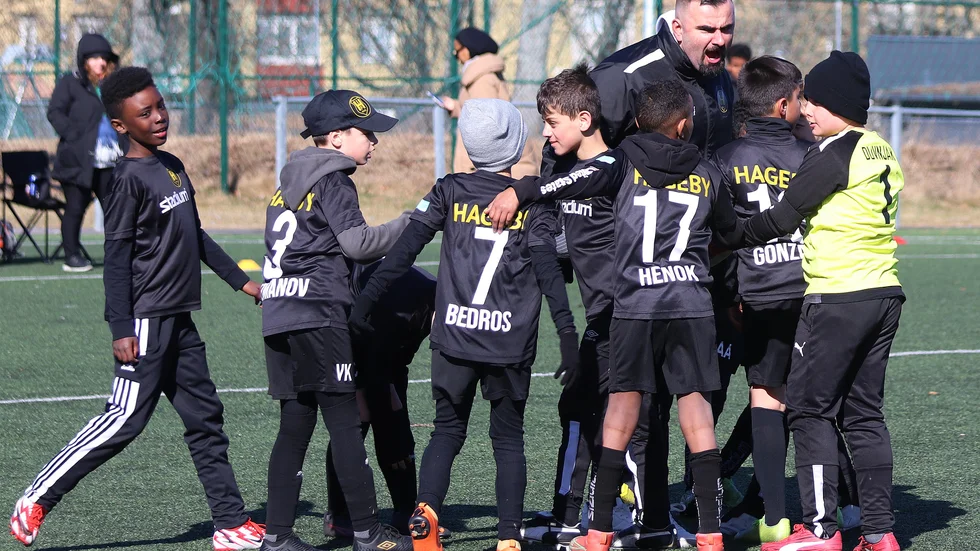 Igor Duvnjak taggar igång laget för match.