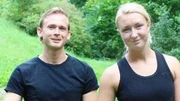Gustav Lorenz och Kajsa Bosta.