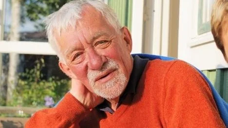 Poeten Lars Gustafsson.