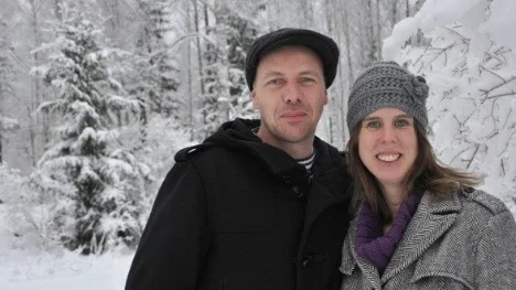 Mark och Ingeborg van der Veen älskar naturen och här i Ramhäll, utanför Alunda, får de mycket av den varan.