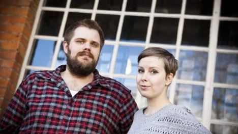 Filmare från Uppsala. Kolbeinn Karlsson och Eva-Marie Elg.