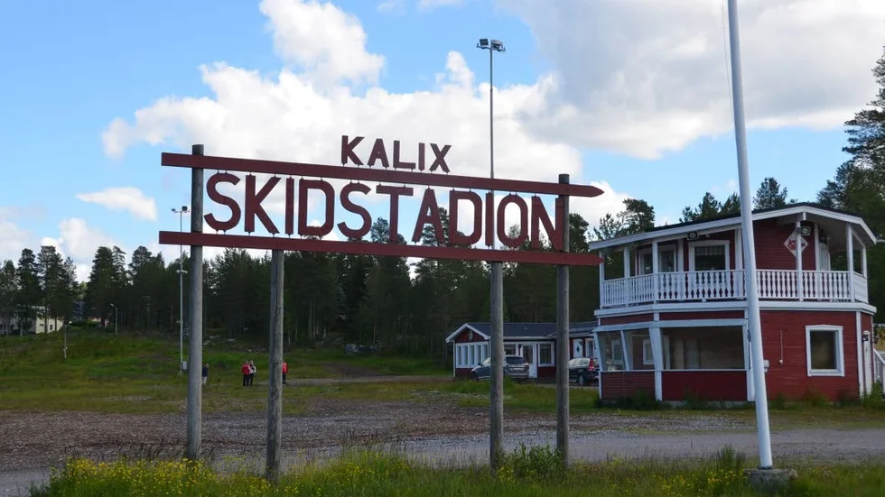 Kalix skidstadion. Här gäller frivillig spåravgift, och den inbringade 5 811 kronor under den gångna säsongen.
