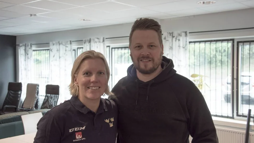 Ylva Martinsen och Fredrik Glader träffades i Luleå under tisdagen