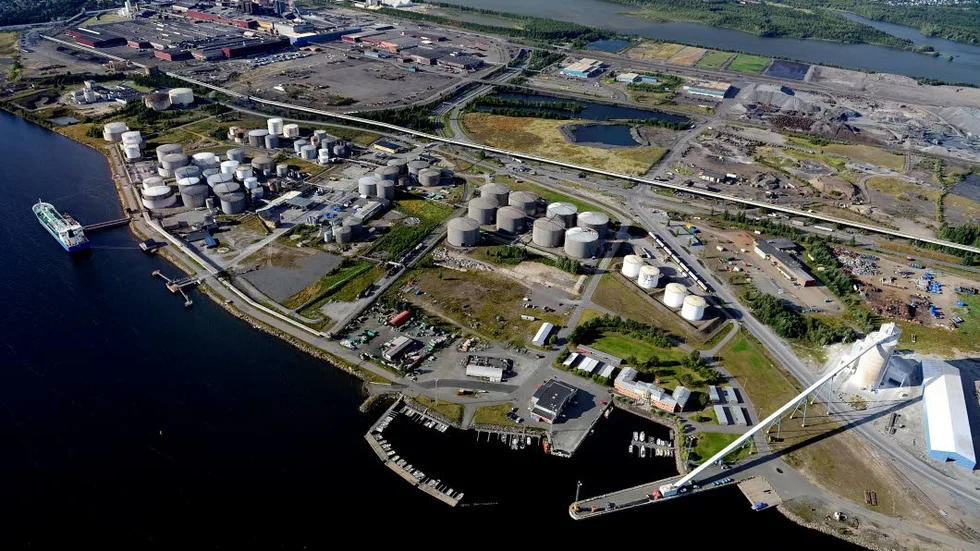 Expansion. Porjekt Malmporten kommer att öka Luleå hamns kapacitet att ta emot betydligt större fartyg i framtiden.