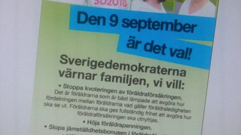 Bland annat jämställdhetsbonusen ska bort, står det i annonsen. Den togs redan bort genom ett beslut 2016 av regeringen Löfven.