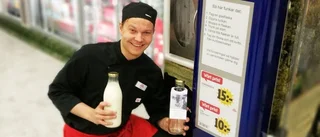 Premiär för lokal gårdsmjölk i butiker