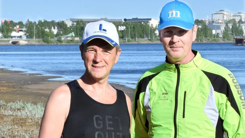 Jens Sundström har nio maraton på meritlistan, medan Mattias Karlsson är debutant.