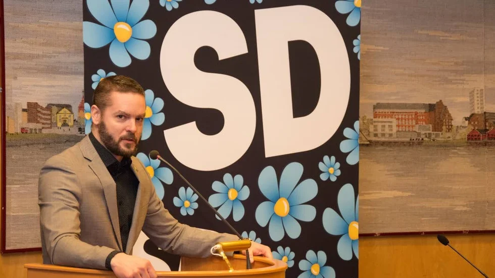 "Det finns ingen konflikt i styrelsen men nu i valtider är detta inget vi hinner ta tag i", säger  Robert Håkansson, ordförande för SD i Norrbotten.