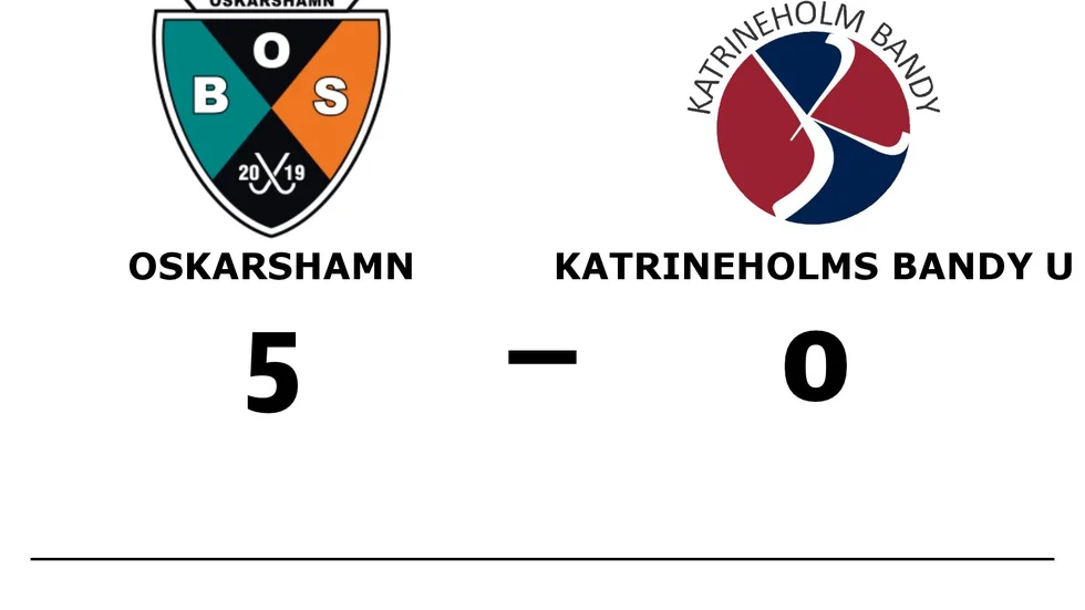 Oskarshamns BS vann mot Katrineholm Bandy U