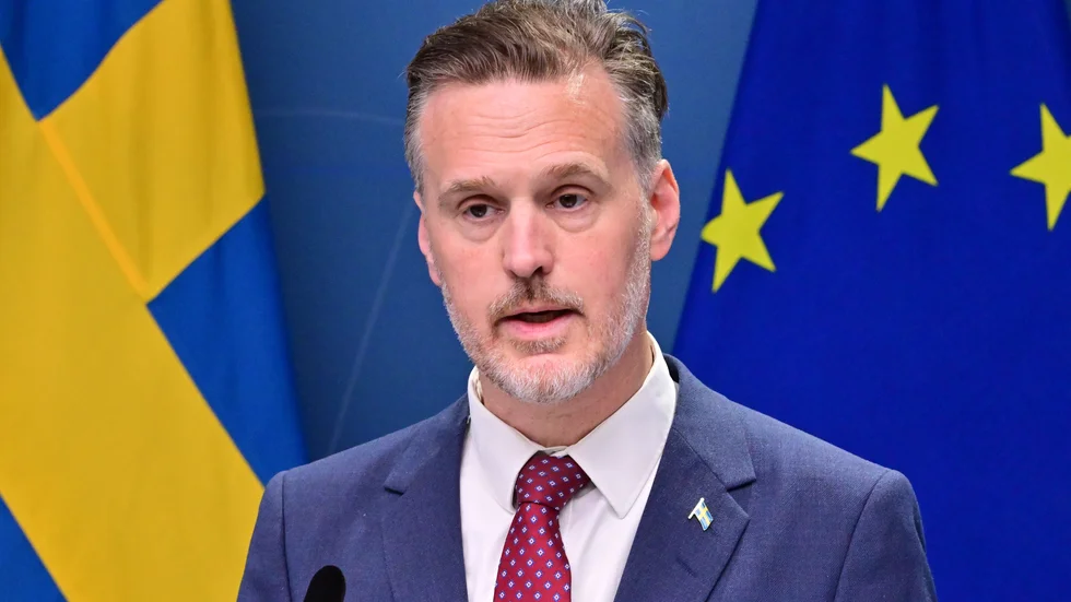 Finansmarknadsminister Max Elger. Arkivbild.