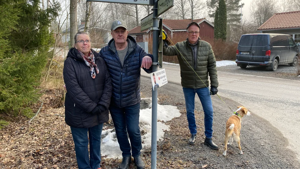 Maria-Raggne Suonpää, Hannu Suonpää och Per Fredricsson får fortsätta ha adressen Ryssbovägen.