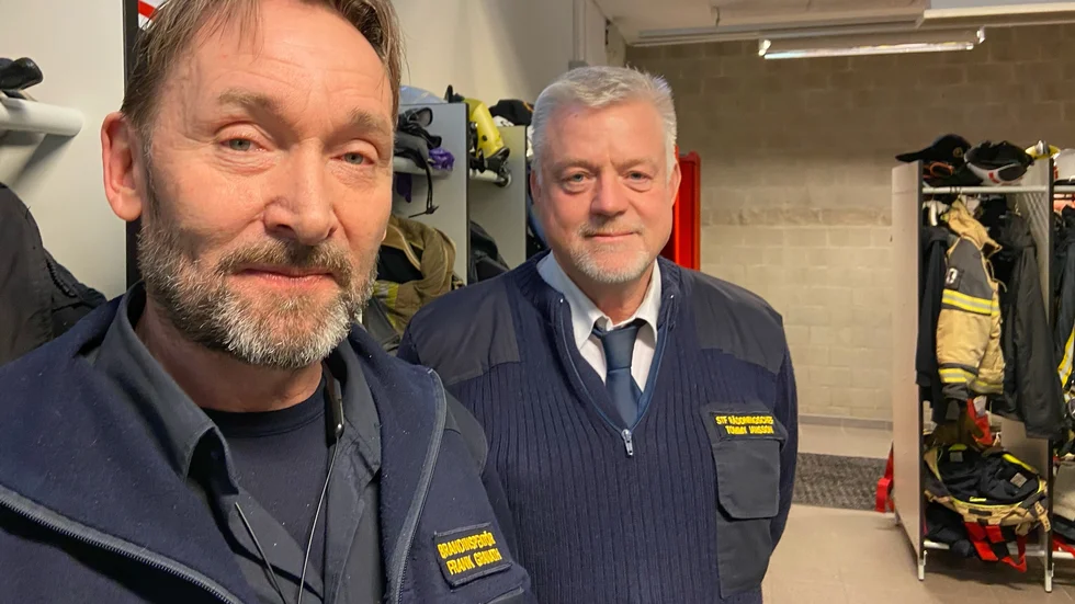 Brandinspektör Frank Granath och ställföreträdande räddningschef Tommy Jansson, som arbetade i Västmanland under storbranden 2014, vill ha resurser tillgängliga vid större insatser. 