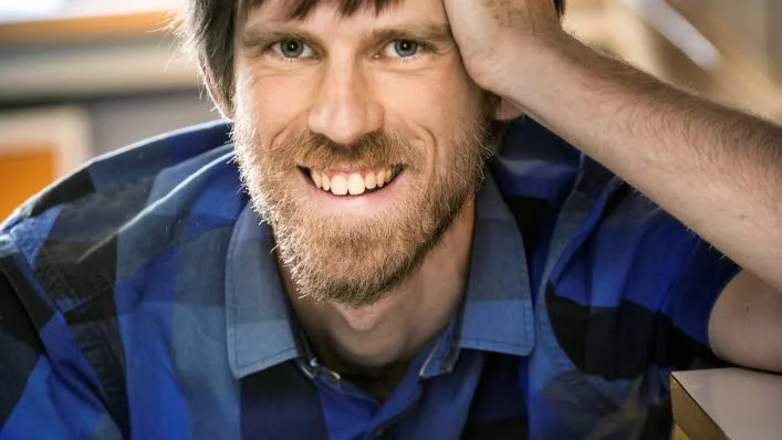 Roligt jobb. Johan Carlström trivs med det varierade arbetet som grundvattenövervakare på SGU.