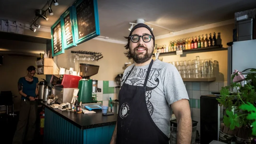 Kocken Jonas Thál var med på Los Vegos när de öppnade kaféet. Arkivbild.