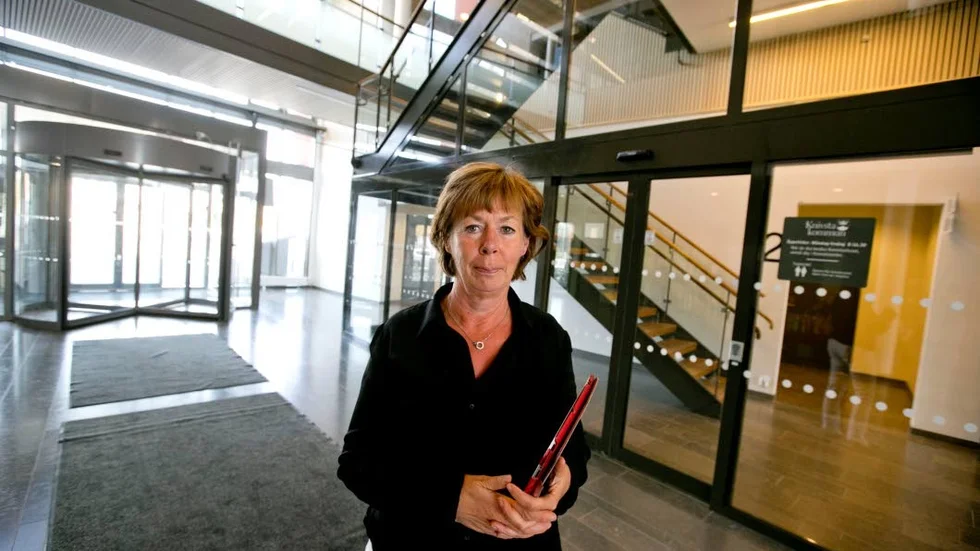 Ny på jobbet. Britt-Marie hedlund tar över som skolchef i Knivsta den 1 oktober.
