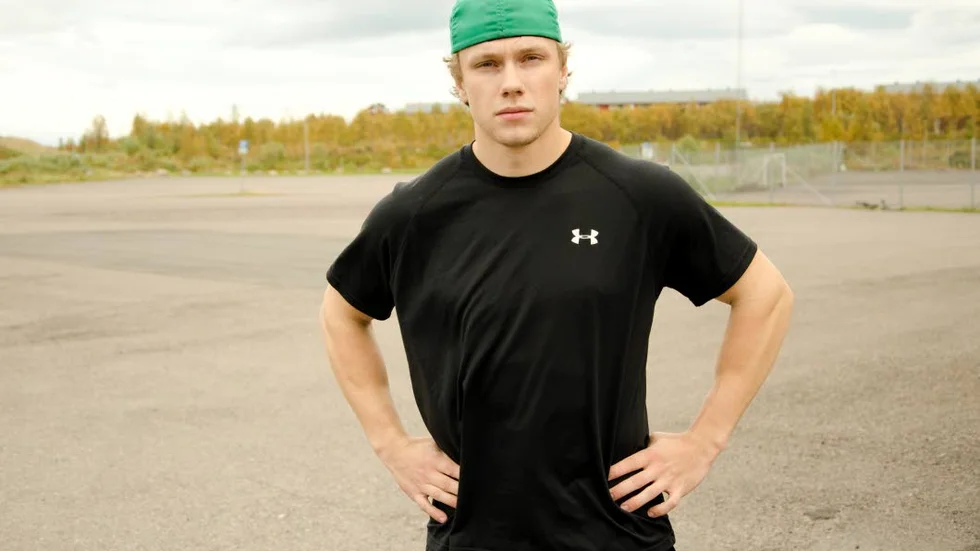Siktar högt. Petter Emanuelsson vill ta plats i NHL-laget San Jose Sharks – redan under sin första säsong i klubben.