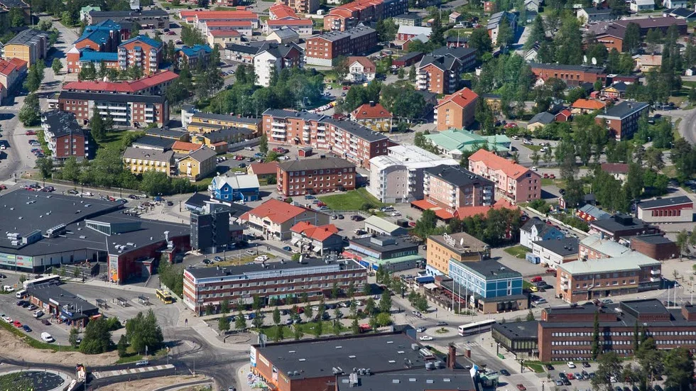 CENTRUM. Den misstänkta gruppvåldtäkten inträffade i Kalix centrala delar.