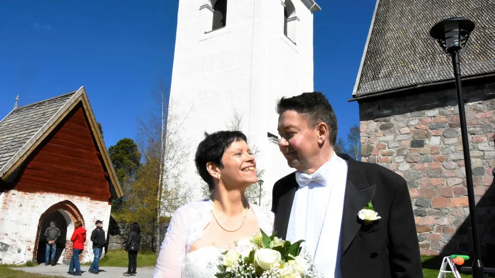 NYGIFTA. Maria Bergman och Johnny Bergman har hållit vigseln hemlig för de närmaste.