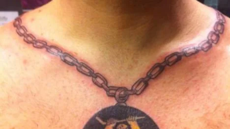 Tatueringen var ett enkelt beslut för Fredrik Hjelm.