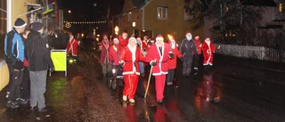Tomteparaden gick längs Storgatan