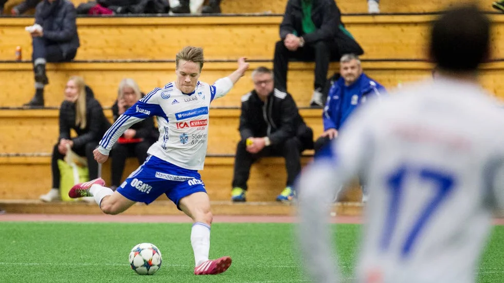 Emil Johansson räddade en poäng för IFK Luleå.