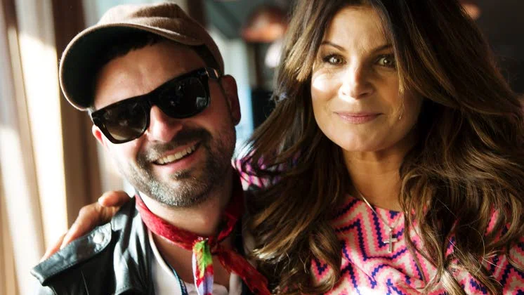 Ola Salo och Carola på Kirunafestivalen