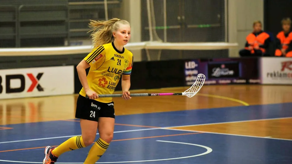 Hanna Sehlberg, Kapten för Notvikens IK i viktiga hemmasegern mot Kågedalens AIF.