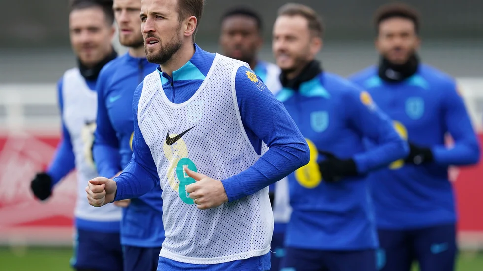 Harry Kane är en av alla stjärnor som ställs mot Ukraina i söndagens EM-kval. Arkivbild.