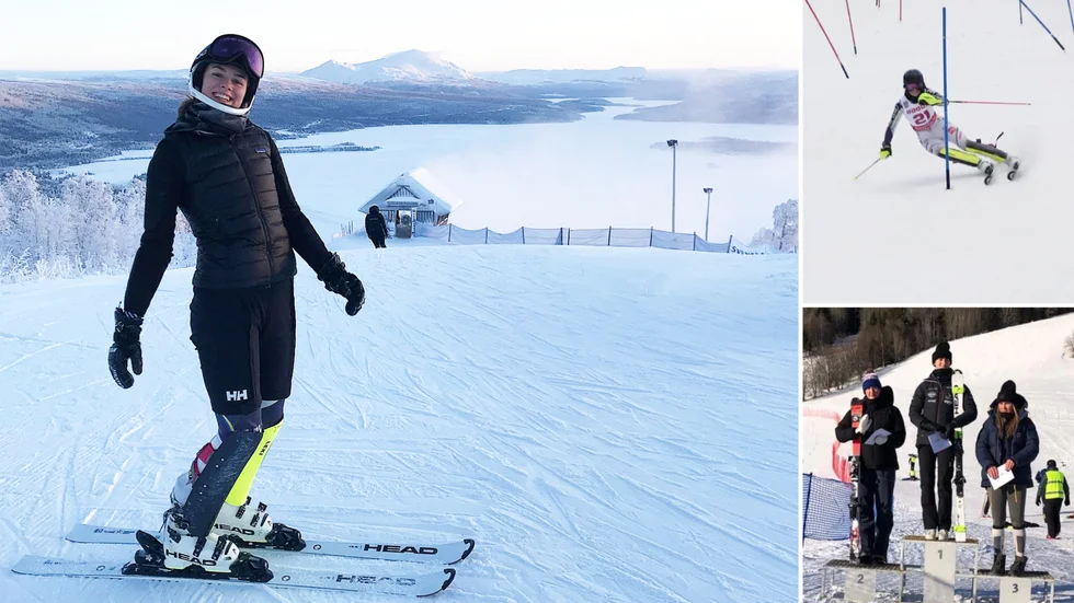 Utvecklingen denna säsong har varit stark för 19-åriga Matilda Saalo, som tävlar för Alpina Klubben Skellefteå och ser fram emot en spännande säsongsavslutning. 
