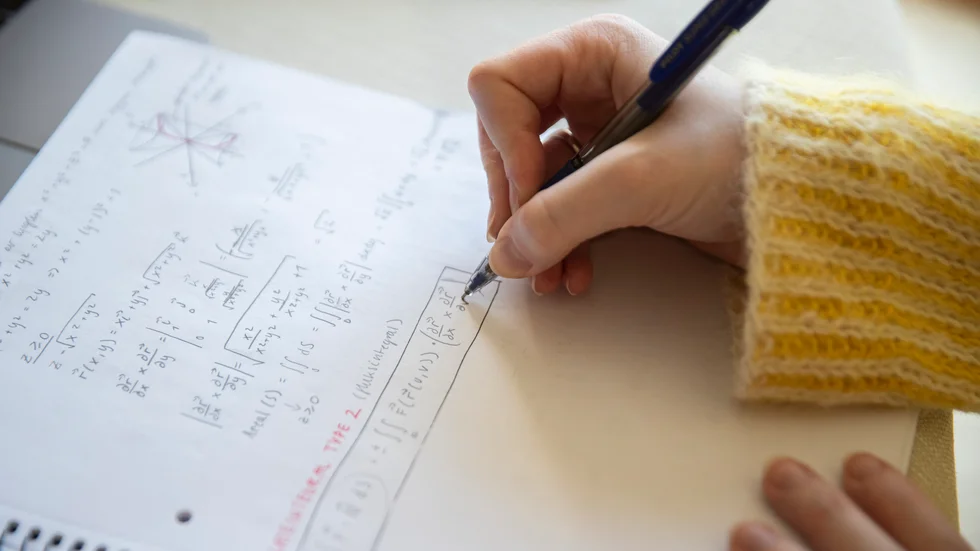 Färre studenter åker fast för fusk. Arkivbild.