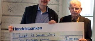 Universitetet får miljoner i gåva