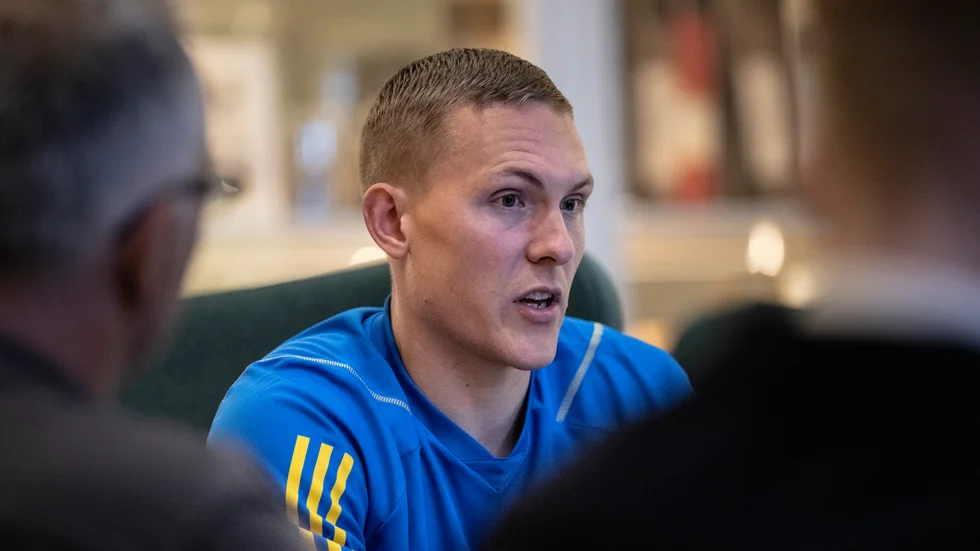 Ludwig Augustinsson spelar säsongen ut för Mallorca i spanska ligan. Arkivbild.