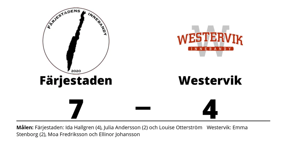 Färjestadens IBS vann mot Westerviks IBK