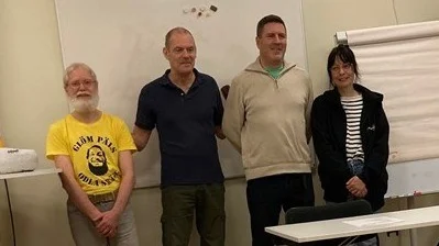 Stefan Lundmark, Mats Nilsson, Andreas Rier, Lis Vennberg berättade om föreningarnas arbete.