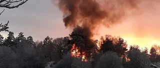 Villa blev lågornas rov – gick inte att rädda: "Helt övertänd"