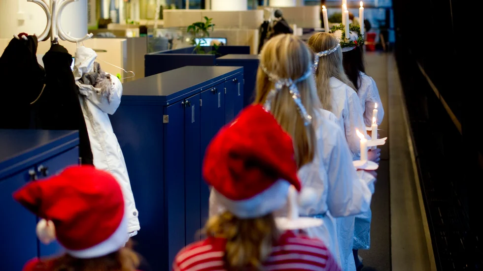 LJUSBÄRARE. Vem som helst ska naturligtvis kunna vara lucia – men det är inte den strid vi skulle behöva ta.